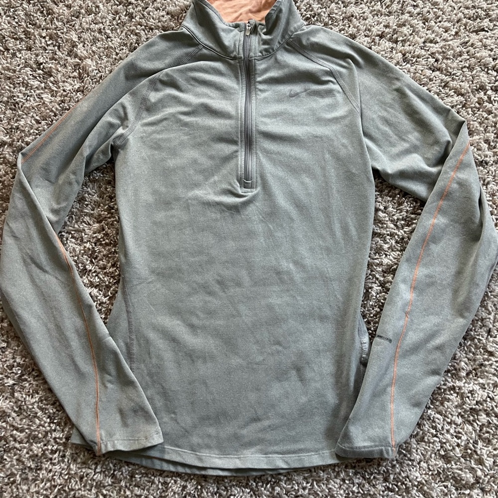 Nike 3/4 zip Dri-fit shirt